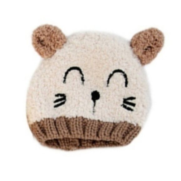 Adorable Bear Baby Winter Hat - Picture 3 of 3